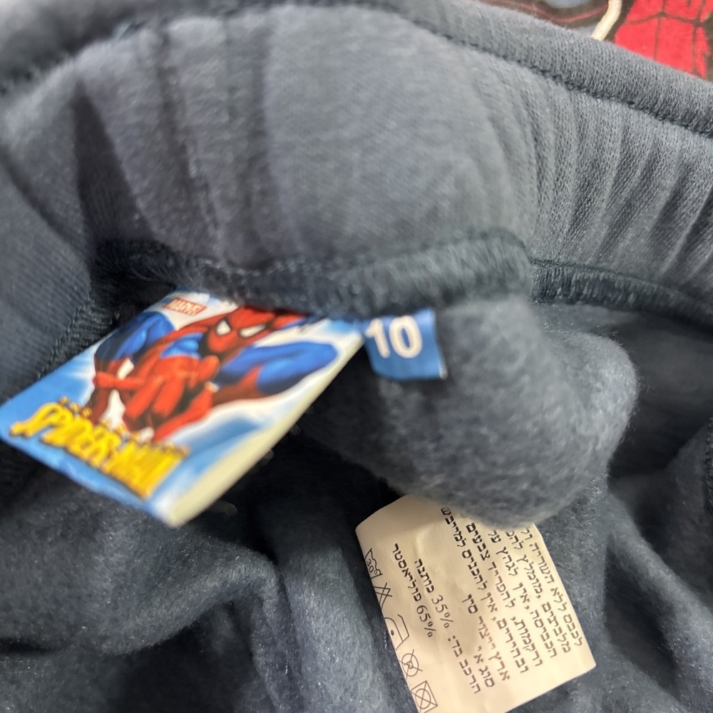The Amazing Spider Man Blue sweat suit For Boys Size 10 - Picture 7 of 10